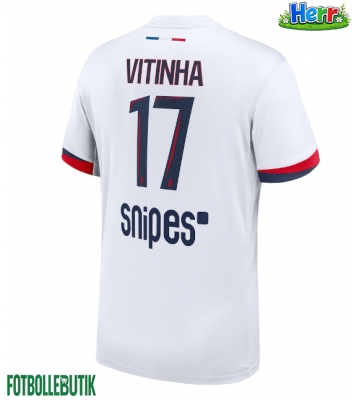 Paris Saint-Germain Vitinha #17 Bortatröja 2025-26 Kortärmad
